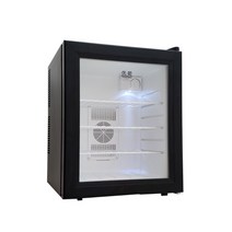 시약냉장고 미니 냉장고 보관 호텔냉장고 캔음료 500, 30L 블랙 잠금기능 38x38.5x48cm