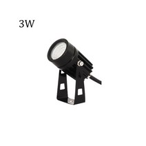 1W 야외 정원 조경 220V LED 잔디 램프 COB 방수 Led 투광기, 03 3W_08 4000K DC12V Base