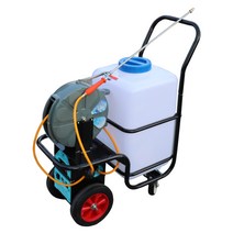 엔진분무기 동력분무기 농약분무기 분무기헤드 농약, 60L 이중 펌프 자동 15m