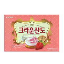 크라운 딸기산도 323g 1개, 크라운 산도 딸기 323g x 1개