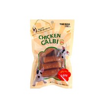 더독 치킨 갈비 스낵, 닭고기, 1개