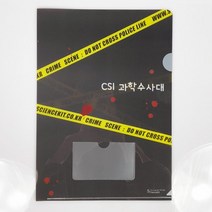 CSI과학수사대 L자파일 10개 1SET