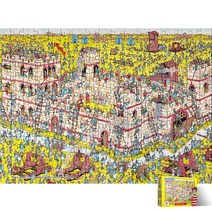 알록300피스월리를찾아라기사들의공격 퍼즐 AL300-12, 색상, 퍼즐/블럭 조각 수