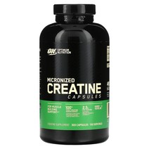 옵티멈 뉴트리션 마아크로나이즈드 크레아틴 2500mg 300캡슐, 300정, 1개