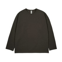 커스텀어클락 에센셜 롱 슬리브 티셔츠 브라운 LONG SLEEVE T셔츠