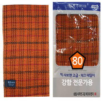 윤원상사 송월타올 빅 샤보렌 오렌지 체크 때밀이 80 (아주강함) 1장 5장 10장, 03-송월 빅 샤보렌 오렌지 체크 때밀이80 (10장), 10개, 1개