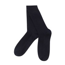 탑텐 23년 공용 베이직 솔리드 립 레귤러 양말 NV