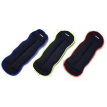 운동기구 중량밴드 모래주머니 1kg 2개 근력강화 헬스 재활치료 웨이트밴드 모레주머니 발목모래주머니, 그린