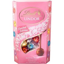린트 린돌 핑크 어솔트 리미티드 에디션 대용량 초콜릿 Lindt Lindor Pink Assort Limited Edition Large Capacity 600g, 1개
