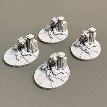 Lot Intruders 외계인 여왕 Catronaut Miniatures Nemesis Lockdown Aftermath 아발론 보드 게임 모델 TRPG, 10 4PCS Minis