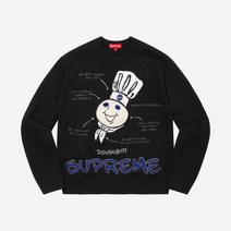 슈프림 도우보이 스웨터 블랙 - 22FW Supreme Doughboy Sweater Black
