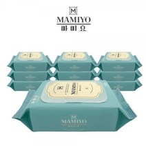 [마미요]데일리 아기물티슈 캡형 100매x10팩, 본상품