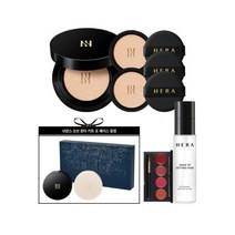 (헤라)(기획)블랙쿠션 리뉴얼 디럭스 3개 용량+윈터키트 2종+픽서+립팔레트, 21C1, 21C1