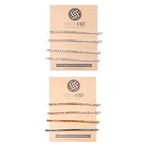 [KNOTXKNOT] 8p 풀컬러 8cm 길어서 더욱 빛나는 컬러 크리스탈 롱 실핀