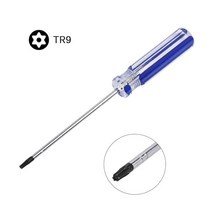PS4 컨트롤러 수리 키트 TR9 Torx 보안 스크루 드라이버 2.0mm PH00 Phillips 정밀 족집게 안전 Pry Opening Tool, [01] T9 screwdriver