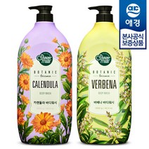 애경 샤워메이트 보타닉 테라스 바디워시 1.2kg x2개버베나카렌듈라 152359, 카렌둘라 x2개