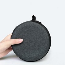 휴대용 스피커 케이스 하드 헤드폰 케이블 충전 보관 가방 여행용 파우치 커버 케이스 bo beoplay a1 스피커, 회색, 회색