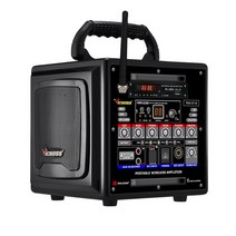 PWA-511U 빅보스충전식앰프/강의용앰프/행사용앰프/휴대용앰프/이동식앰프/휴대용스피커/무선마이크, 벨트팩마이크