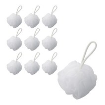 무인양품 MUJI 바디 샤워 네트 S 10개 4945247506440, 화이트
