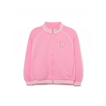 MLB KIDS 다이아 모노그램 자가드 트레이닝 상의 (D.Peach)