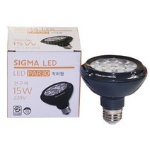 시그마 LED PAR30 E26 15W (직하형 집중형), 주광색(6500k)