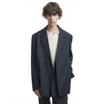 [인사일런스 INSILENCE X KKST] 디태처블 울 블레이저 CHARCOAL KKANGSTYLIST] Detachable Wool Blazer
