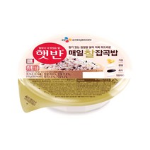 햇반 매일 찰잡곡밥, 210g, 10개