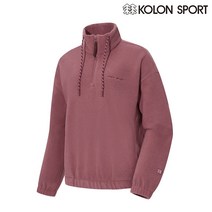 코오롱스포츠 [2021 F/W 가격인하] 여성 마이크로플리스 집업 티셔츠 _ TVTBW21522DPI