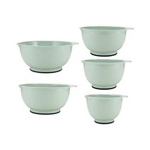 키친에이드 클래식 믹싱볼 5개 세트 KE178OSPIA 피스타치오, Pistachio, Set of 5_Bowls