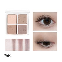 4색아이섀도우 팔레트 블러셔색조화장품, 1개, 40#