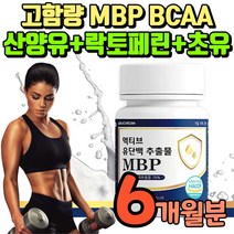산양유 초유 락토페린 mbp 알약 타입 정제형 락토패린 엠비피 bcaa 운동전 락토폐린 앰비피 정제 운동후 식약처 인증 류신 타블렛 엠피비 뉴신 mpb 유신 루신 단백질 보충제, 6개월분