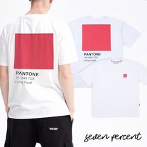 SEVENPERCENT OVER T-SHIRT LIVING CORAL STREET BRAND