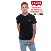 [리바이스] LEVIS 공용 스몰 로고 반팔티셔츠-56605-0009