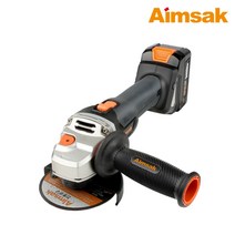 아임삭 충전 앵글 그라인더 배터리2개 BL18G605 절단석포함 18V-5.0Ah 풀셋트