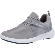 정품 FootJoy 남성용 Fj Flex 골프화 회색. 8 X-Wide
