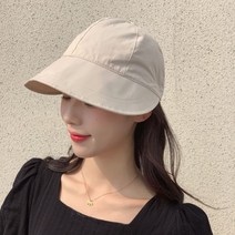 여성용 아이스 모자 와이드 메쉬 보닛햇