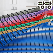 욕실매트 미끄럼방지 매트 논슬립 튜브매트 수영장 화장실 발판, 보라, 90cm X 100cm, 1개