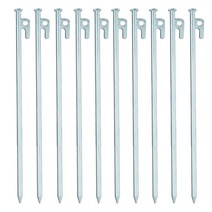 캠핑트리 고강도 텐트 단조팩 크롬 40cm 10개, 1세트