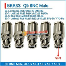 rg353v 휴대용레트로게임기 레트로게임기 Q9 BNC RG316 RG174 LMR100 RG58 RG223 RG400 LMR195 RG304 50-9, 05 50-9