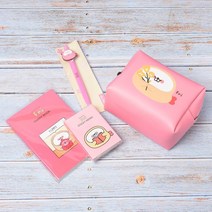 [TR▽5] 키즈다이어리 문구종합선물 입학문구세트 어린이단체선물 초등학생선물, ▩▷_ 프라이 파우치 기프트세트 핑크 문구세트 다이어리, ∵본상품∵