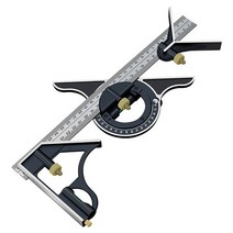 다기능 각도기 에칭 스케일 내마모성 스테인레스 스틸 고정밀 측정 범위, 01 Multi-function