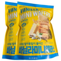 노브랜드 바닐라 미니웨하스 300g x 2개