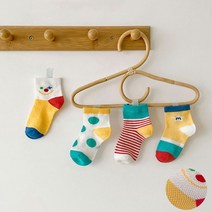sale 삐에로 4종 한세트 기본 양말