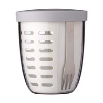 야채 과일 도시락 소분 미니보관용기 휴대용도시락 식기세트 플라스틱도시락, B. 화이트