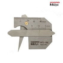한도 용접게이지 각장 각도 틈새 측정 WG-1M, B-AS20L(20리터)