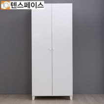 [천삼백케이] [텐스페이스] 드래스룸시리즈 제이스 800 도어 이불장 JE012, 화이트