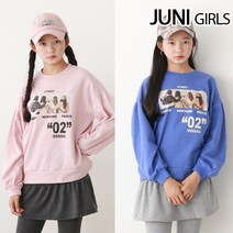 주니걸즈 소녀셔링맨투맨 티셔츠