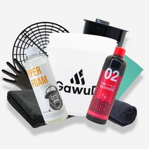 초보자용 초간편 세차용품 세트 9종 입문용