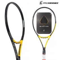 프로케넥스 블랙 에이스 100 285g 4 1/4(G2) 16x19 테니스라켓, 고센-G-TOUR 3, 자동50
