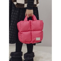 빈2 아동 여아 핑크 패딩 토트백 (BW62AB01PK)